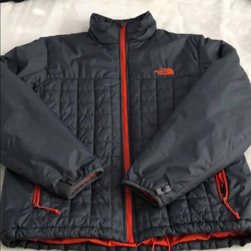 The North Face Men’s Jacket Medium Grey/Orange